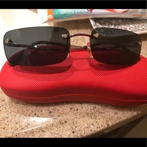 Chloe Sunglasses- Purple w/ Heart Screws
